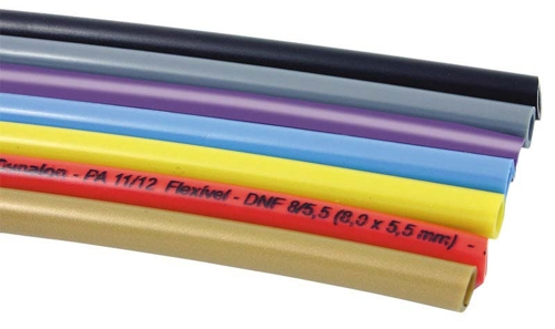 Tubo de nylon flexível